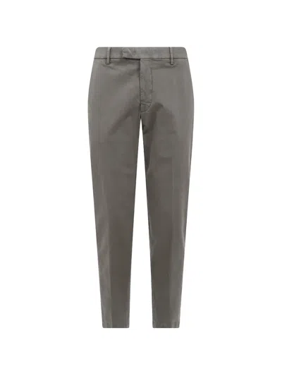 Michael Coal Flap-pocket Chino Trousers In Black