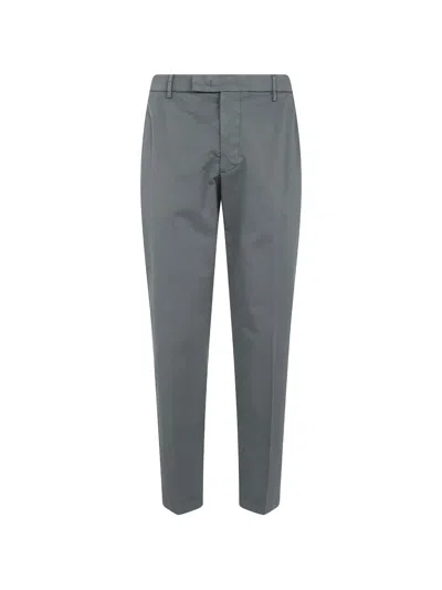 Michael Coal Flap-pocket Trousers In Gray
