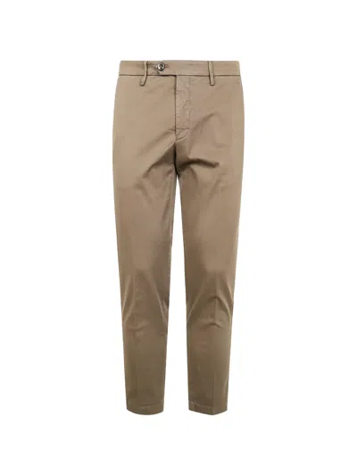 Michael Coal Capri American Pocket Trousers Clothing In Brown