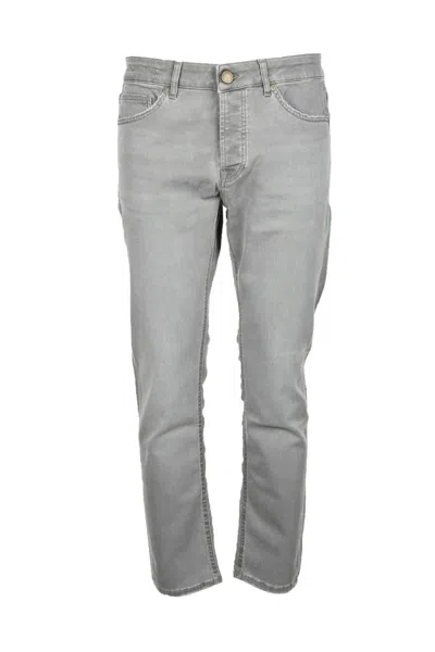 Michael Coal Grey Slim Denim Jeans In Gray