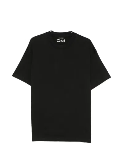 Michael Coal Logo-embossed T-shirt In Black