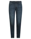 Michael Coal Man Jeans Blue Size 35 Cotton, Elastane In Blue