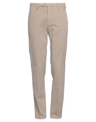 Michael Coal Man Pants Beige Size 31 Cotton, Elastane