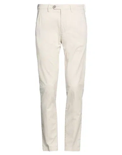 MICHAEL COAL MICHAEL COAL MAN PANTS BEIGE SIZE 32 COTTON, POLYESTER, ELASTANE