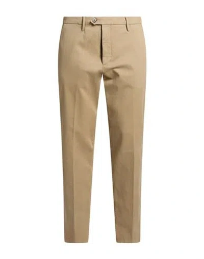 Michael Coal Man Pants Beige Size 36 Cotton, Polyester, Elastane In Neutral