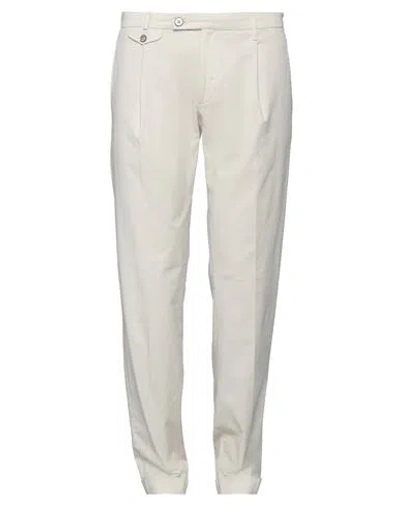 Michael Coal Man Pants Beige Size 38 Cotton, Elastane