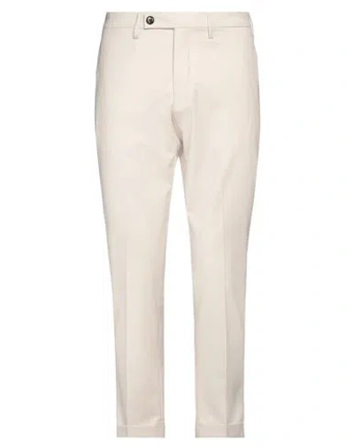 Michael Coal Man Pants Beige Size 36 Polyester, Wool, Elastane