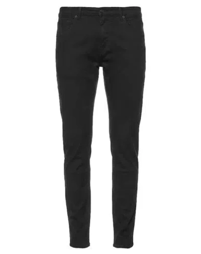 Michael Coal Man Pants Black Size 33 Cotton, Elastane In Blue