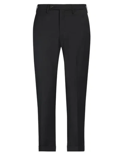 MICHAEL COAL MICHAEL COAL MAN PANTS BLACK SIZE 34 POLYESTER, WOOL, ELASTANE