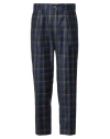 Michael Coal Man Pants Blue Size 32 Virgin Wool In Blue