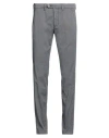 Michael Coal Man Pants Lead Size 31 Cotton, Modal, Elastane In Gray