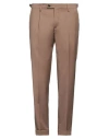 Michael Coal Man Pants Cocoa Size 32 Virgin Wool In Brown