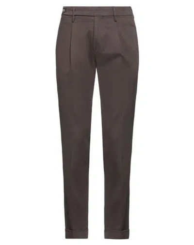 Michael Coal Man Pants Dark Brown Size 29 Cotton, Elastane