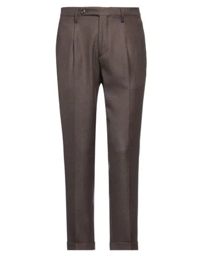 Michael Coal Man Pants Dark Brown Size 30 Wool, Polyester, Polyamide