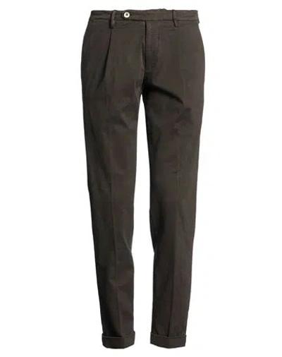 Michael Coal Man Pants Dark Brown Size 31 Cotton, Elastane