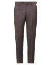 Michael Coal Man Pants Dark Brown Size 35 Virgin Wool