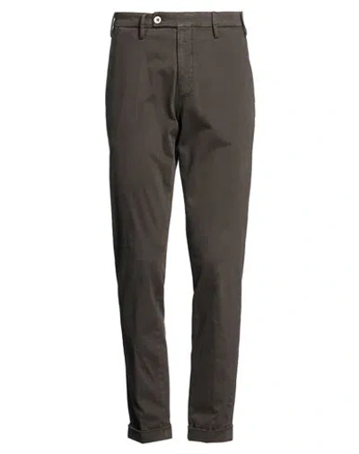 Michael Coal Man Pants Dark Brown Size 44 Cotton, Polyester, Elastane