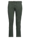 Michael Coal Man Pants Dark Green Size 30 Cotton, Elastane