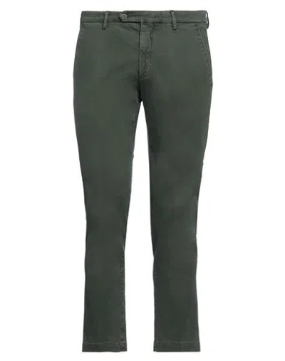 Michael Coal Man Pants Dark Green Size 30 Cotton, Elastane