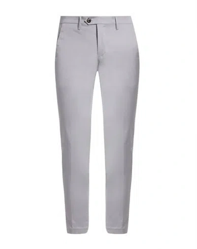 Michael Coal Man Pants Grey Size 31 Cotton, Elastane In Gray