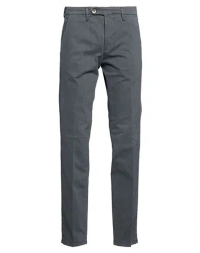 Michael Coal Man Pants Grey Size 31 Cotton, Elastane In Gray