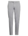Michael Coal Man Pants Grey Size 35 Cotton, Elastane In Gray