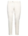 Michael Coal Man Pants Ivory Size 34 Cotton, Elastane In White