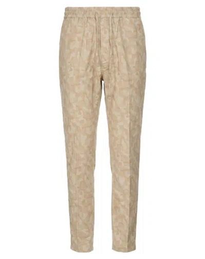 Michael Coal Man Pants Khaki Size 34 Cotton In Beige