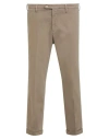 Michael Coal Man Pants Khaki Size 38 Cotton, Elastane In Beige