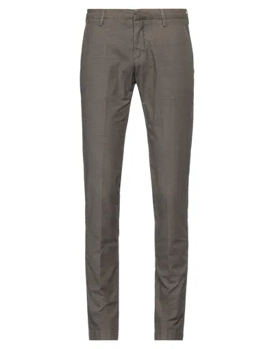 Michael Coal Man Pants Light Brown Size 30 Cotton, Elastane In Beige