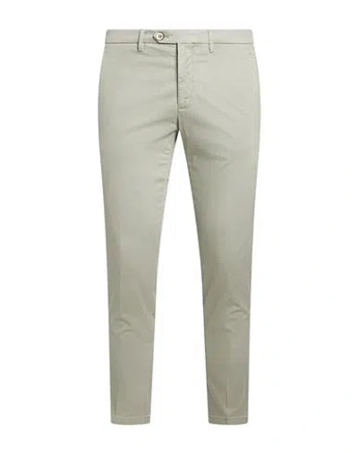 Michael Coal Man Pants Light Grey Size 29 Lyocell, Elastane In Green