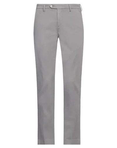 Michael Coal Man Pants Light Grey Size 30 Lyocell, Cotton, Elastane In Gray