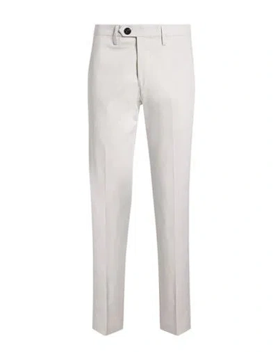 Michael Coal Man Pants Light Grey Size 31 Cotton, Elastane In White