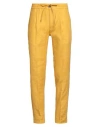 Michael Coal Man Pants Marigold Size 32 Linen In Yellow