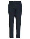Michael Coal Buttoned Tailored Trousers In Blue