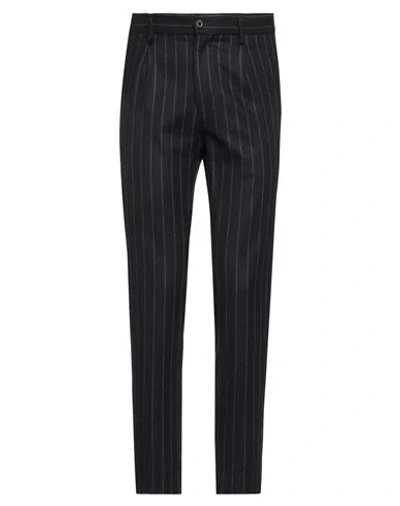 Michael Coal Man Pants Midnight Blue Size 32 Virgin Wool, Polyamide, Acrylic, Cashmere, Elastane