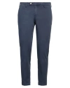 Michael Coal Man Pants Midnight Blue Size 33 Cotton, Elastane In Blue