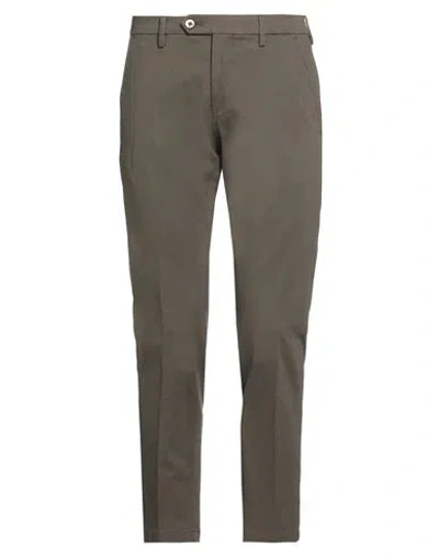 Michael Coal Man Pants Military Green Size 31 Cotton, Elastane
