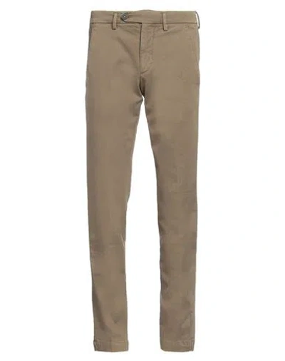 Michael Coal Man Pants Military Green Size 31 Cotton, Elastane