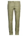 Michael Coal Man Pants Military Green Size 38 Lyocell, Cotton, Elastane