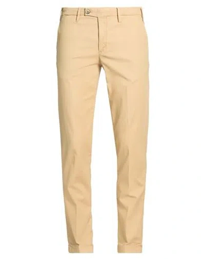 Michael Coal Man Pants Mustard Size 34 Cotton, Lyocell, Elastane In Yellow
