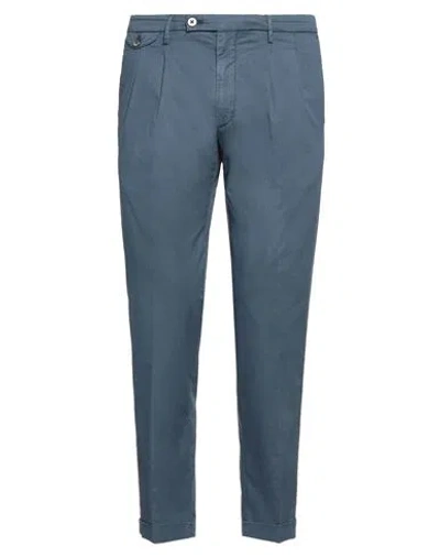 MICHAEL COAL MICHAEL COAL MAN PANTS NAVY SIZE 33 LYCRA, COTTON, ELASTANE