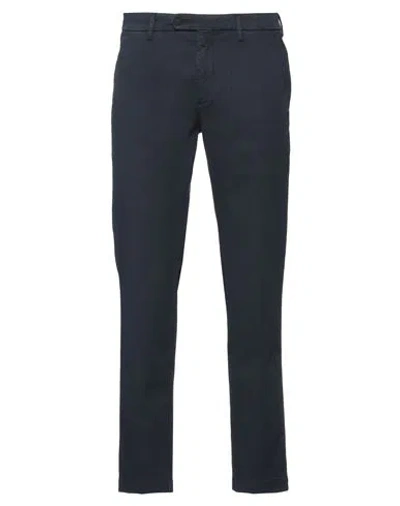 Michael Coal Man Pants Navy Size 29 Cotton, Elastane In Navy Blue