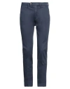 Michael Coal Man Pants Navy Size 29 Cotton, Elastane In Navy Blue