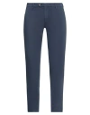 Michael Coal Man Pants Navy Size 31 Cotton, Polyester, Elastane In Navy Blue