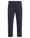 Michael Coal Man Pants Navy Size 31 Cotton, Polyester, Elastane In Navy Blue