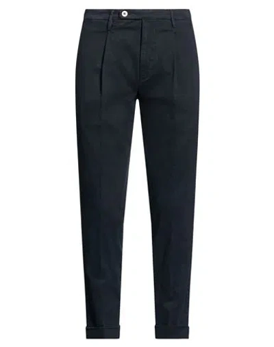Michael Coal Man Pants Navy Size 32 Cotton, Elastane