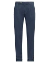 Michael Coal Man Pants Navy Size 33 Cotton, Elastane