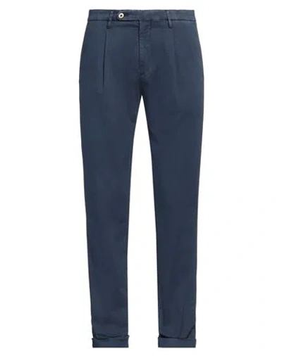 Michael Coal Man Pants Navy Size 33 Cotton, Elastane