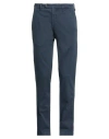 Michael Coal Man Pants Navy Size 33 Cotton, Elastane In Navy Blue